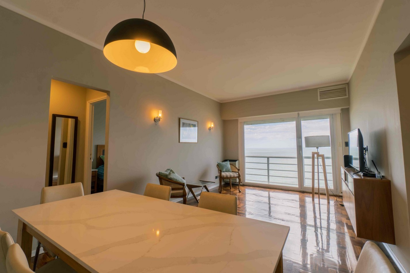 Venta departamento 3 amb / con  vista al mar Playa Grande 